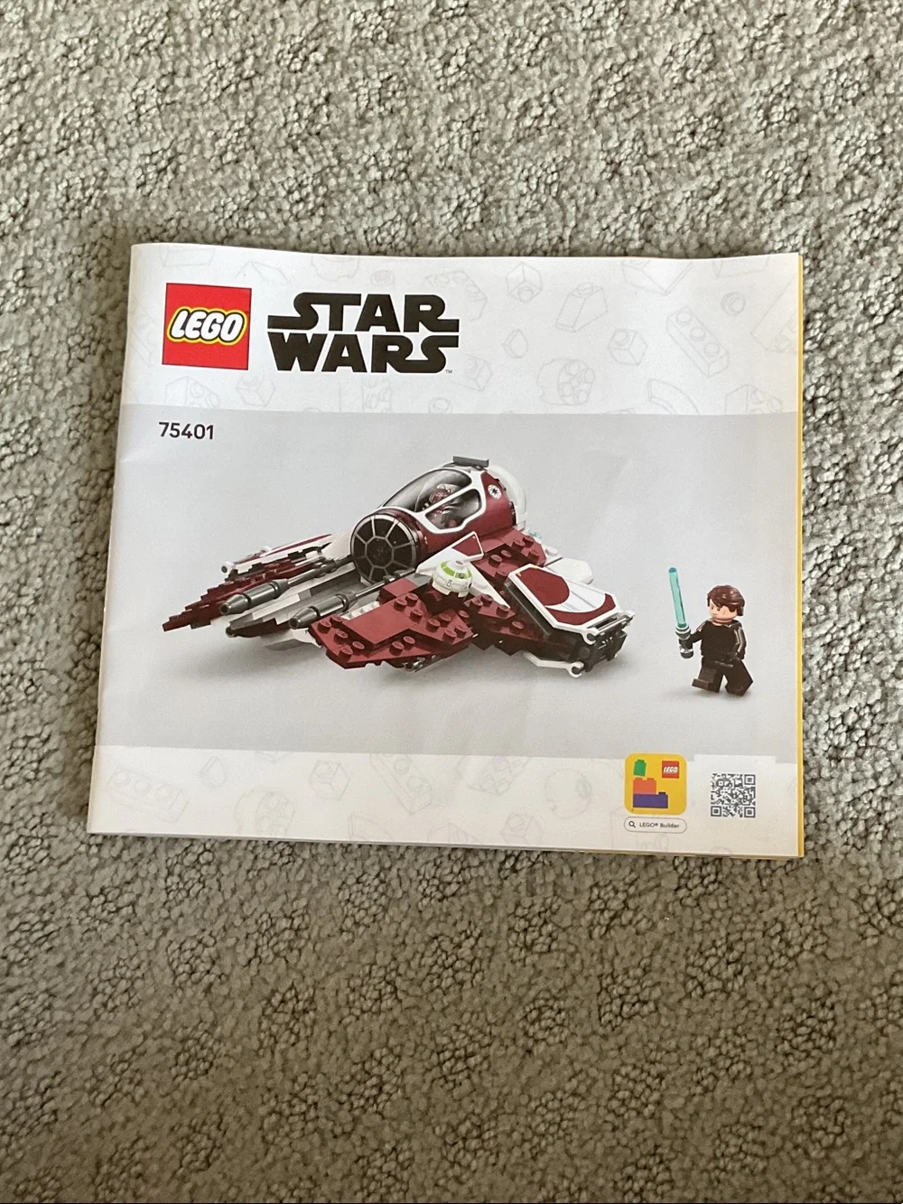 Lego Star Wars Red and White Sith Shuttle with Minifigures
